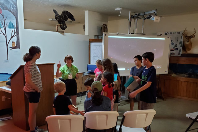 Students preparing