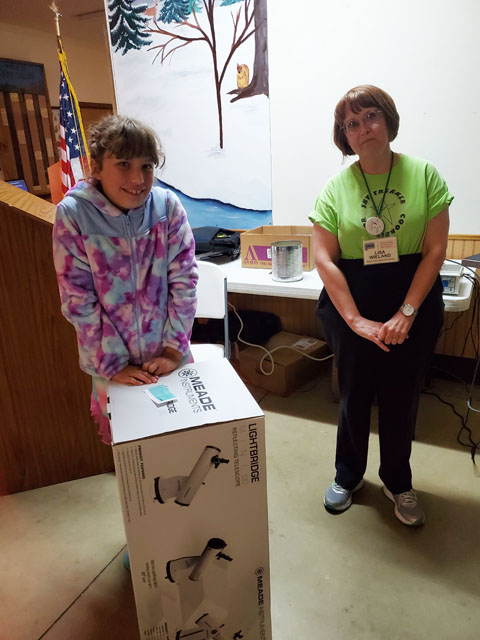Winner of a Meade Lightbridge!