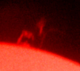 Some prominences