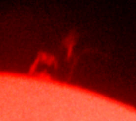 Some prominences